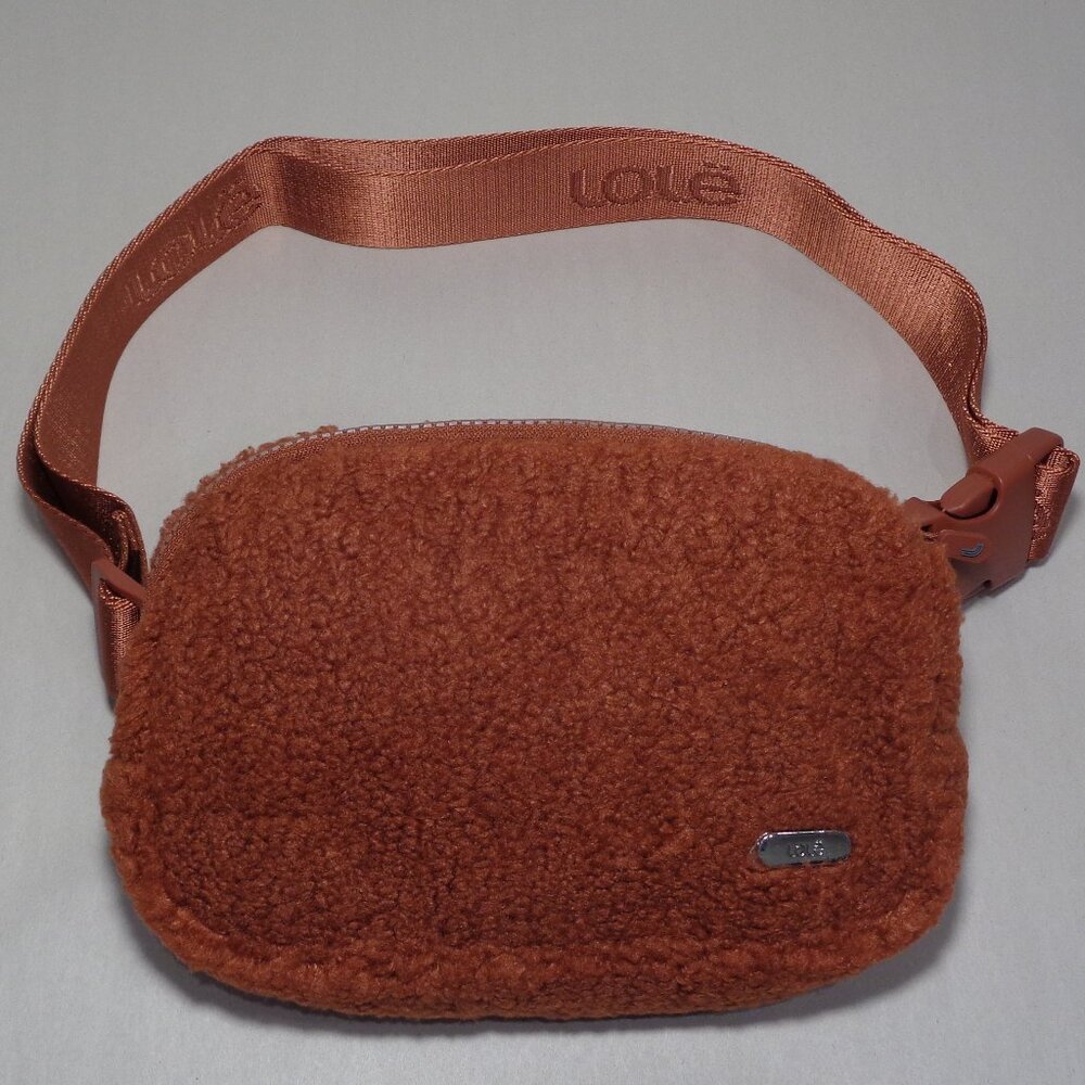 Lolë / Lole / FLEECE / Copper - Cinnamon / New Women's Belt - Shoulder Bag